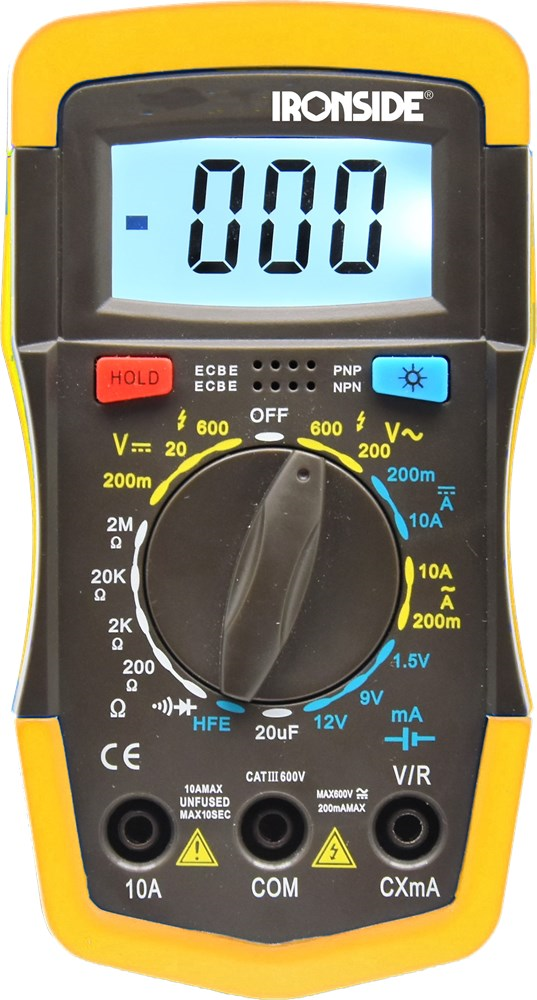 multimeter digitaal ironside