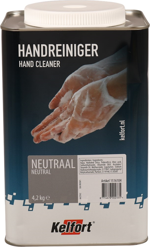 handreiniger met korrel kelfort