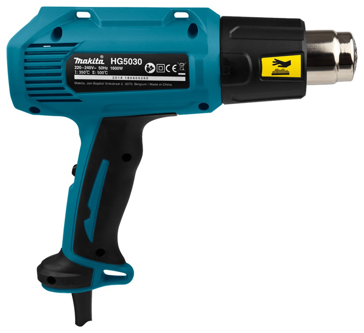 heteluchtpistool makita