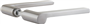 deurkruk rvs a2 oxloc-2