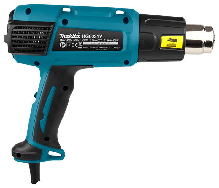 heteluchtpistool makita