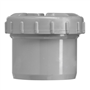 eindstuk pvc grijs rwa-3