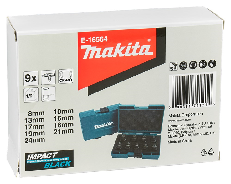 krachtdoppenset makita