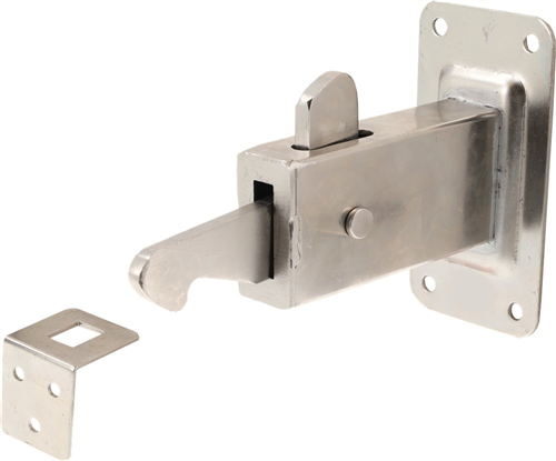 Deurvastzetter Rvs Oxloc - WANDMODEL 230X 60X160MM (LxBxH)