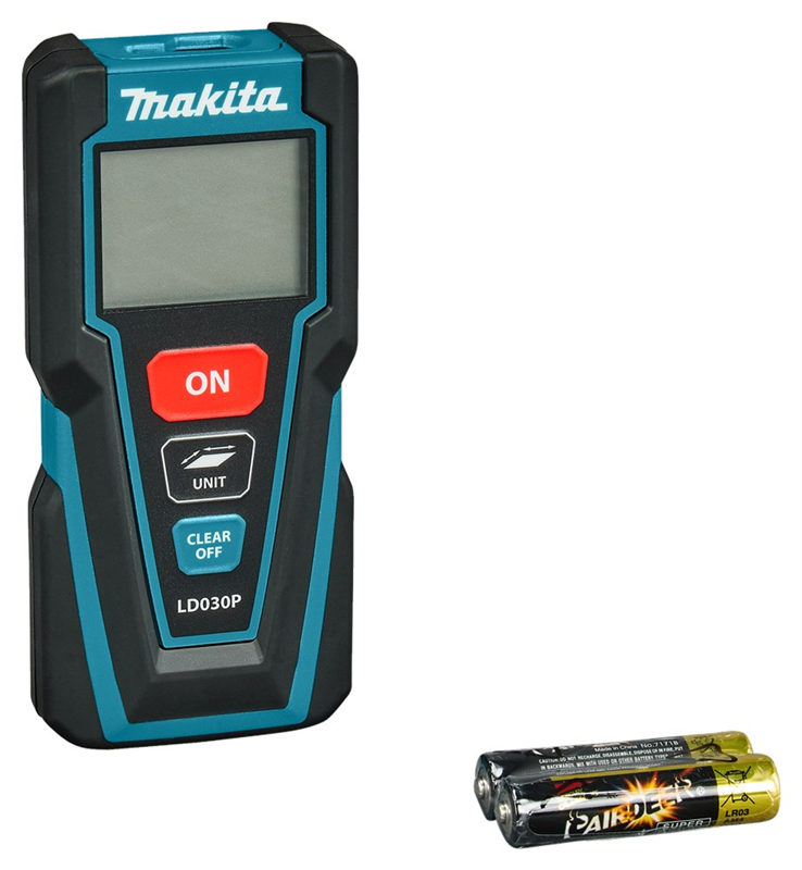 laserafstandmeter rood makita