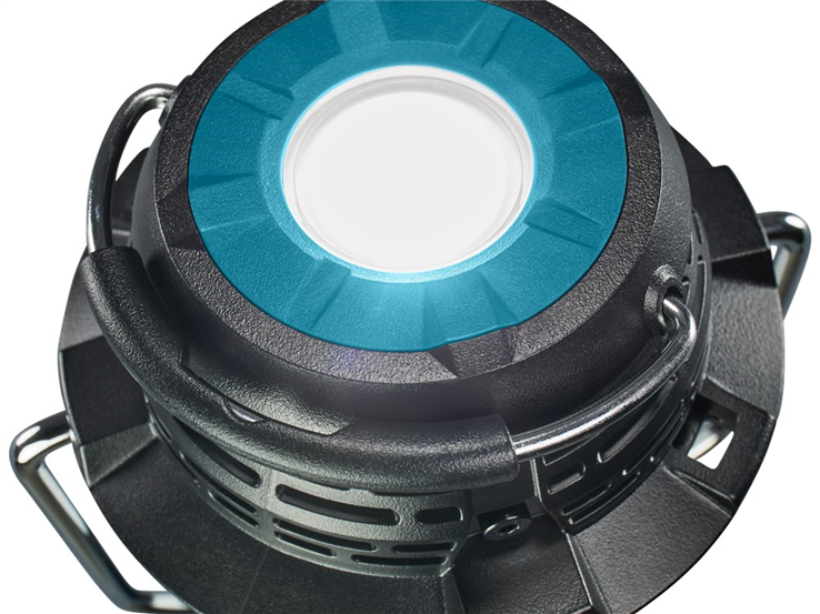 accu camping lamp met radio makita