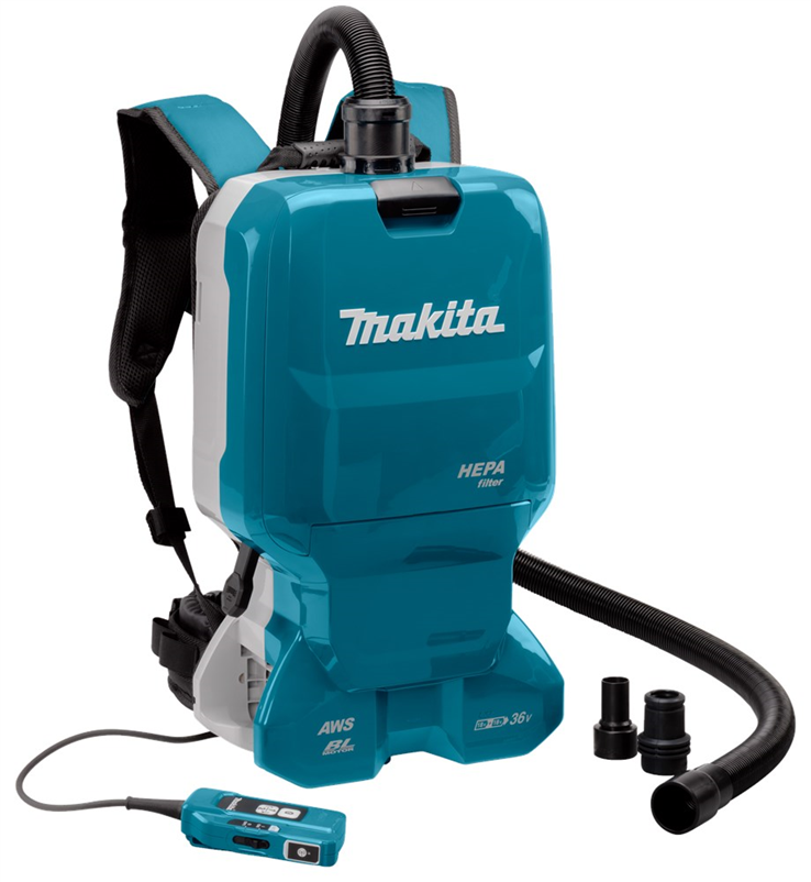 accu rugstofzuiger makita