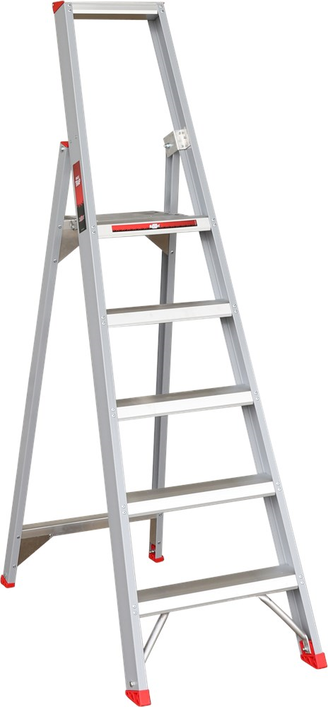 plateautrap aluminium ongecoat kelfort