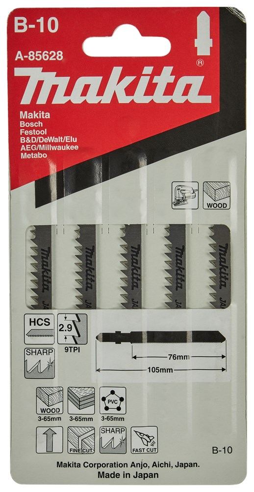 decoupeerzaagblad makita for wood