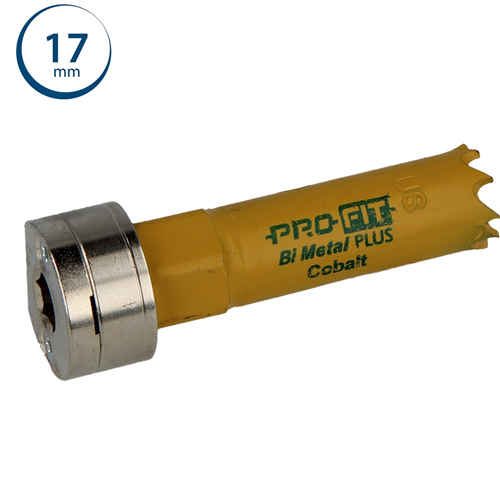 Gatzaag Bimetal Plus Variable Profit - Ø 17X38MM CLICK&DRILL HEX 8MM