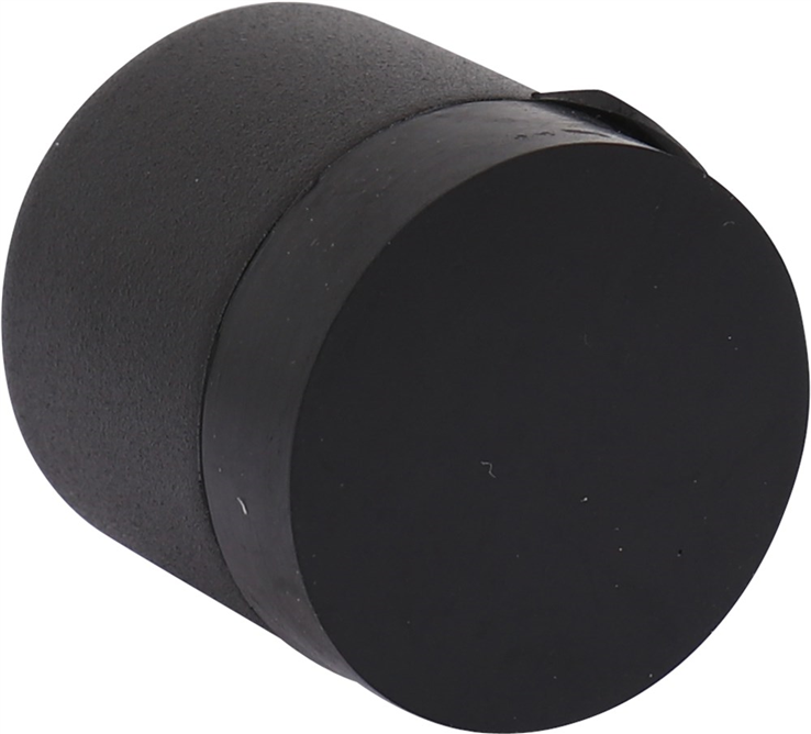 deurbuffer rvs a2 mat zwart oxloc