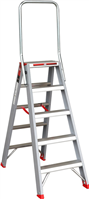dubbele trap aluminum ongecoat kelfort-3