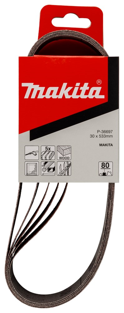 schuurband linnen red makita