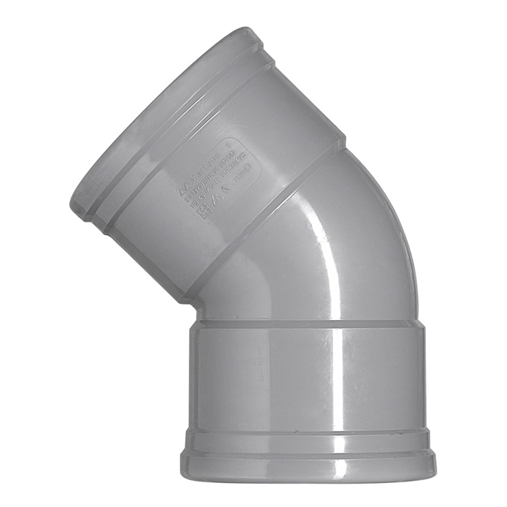 bocht pvc grijs rwa