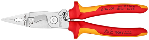 Elektro Installatietang Knipex - VDE 1396-200MM ISOL