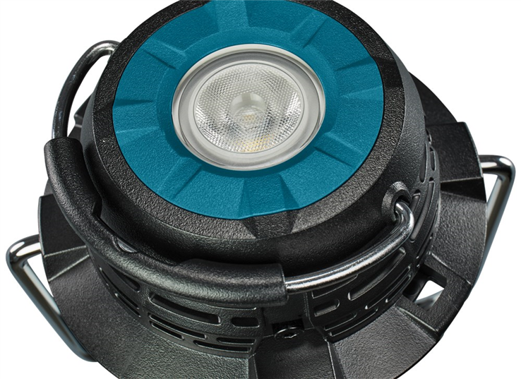 accu camping lamp met radio makita