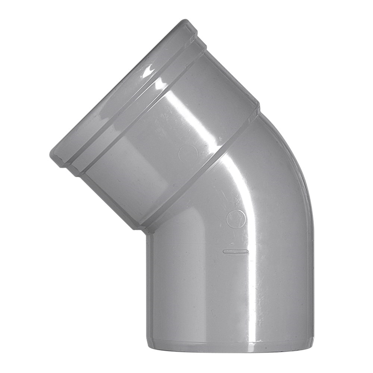 bocht pvc grijs rwa