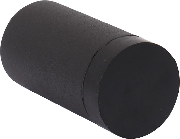 deurbuffer rvs a2 mat zwart oxloc
