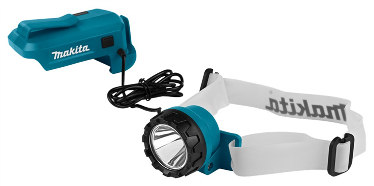 hoofdlamp led li-ion makita