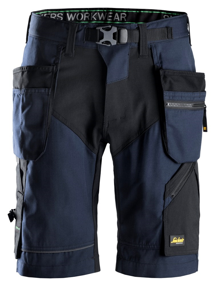 werkbroek+ kort flexiwork snickers