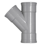 T-stuk pvc grijs rwa-2