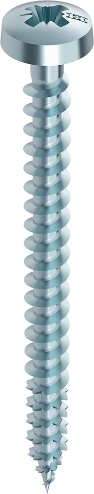 Spaanplaatschroef Verzinkt Heco - 5.0X 45MM CK PZ2