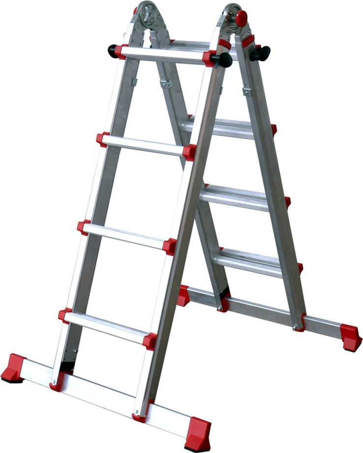 vouwladder telescoop aluminium kelfort