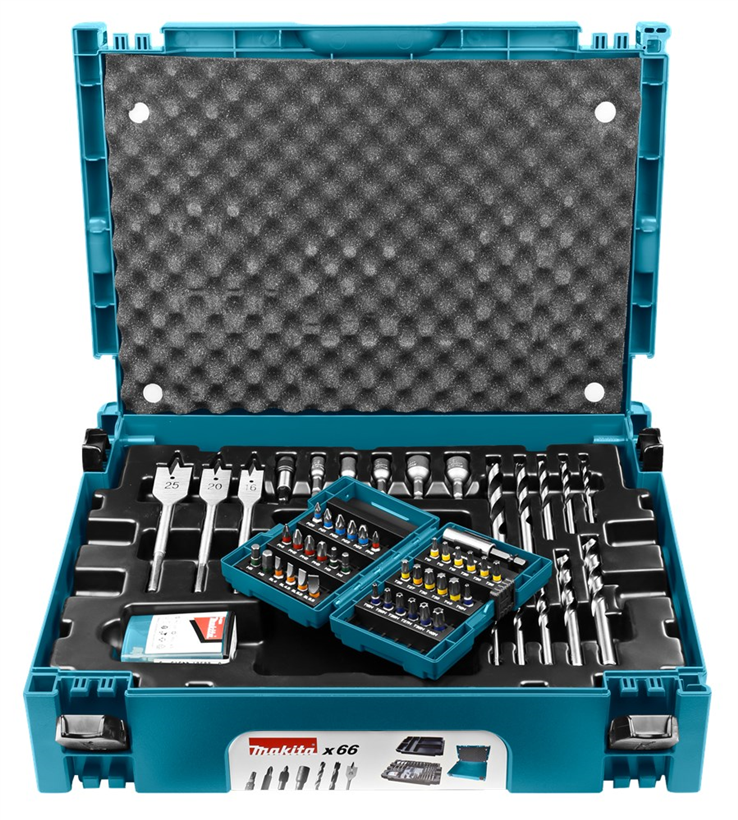 boor-/schroefbitset makita