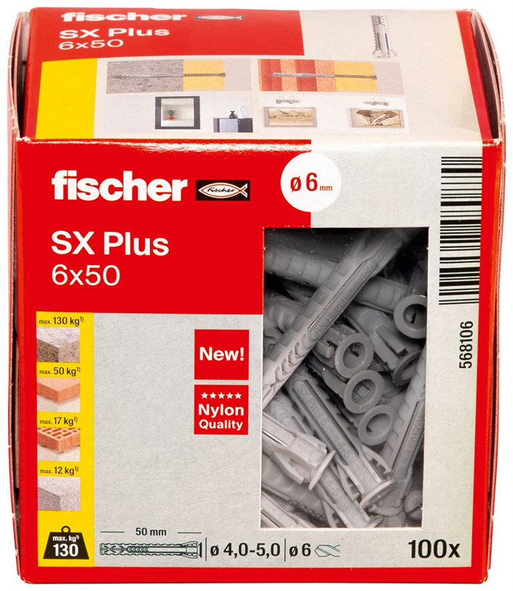 plug nylon fischer
