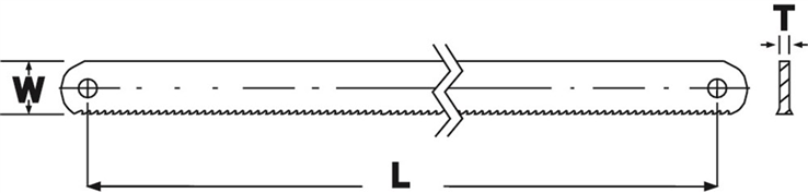 metaalzaagblad hss sandflex bahco