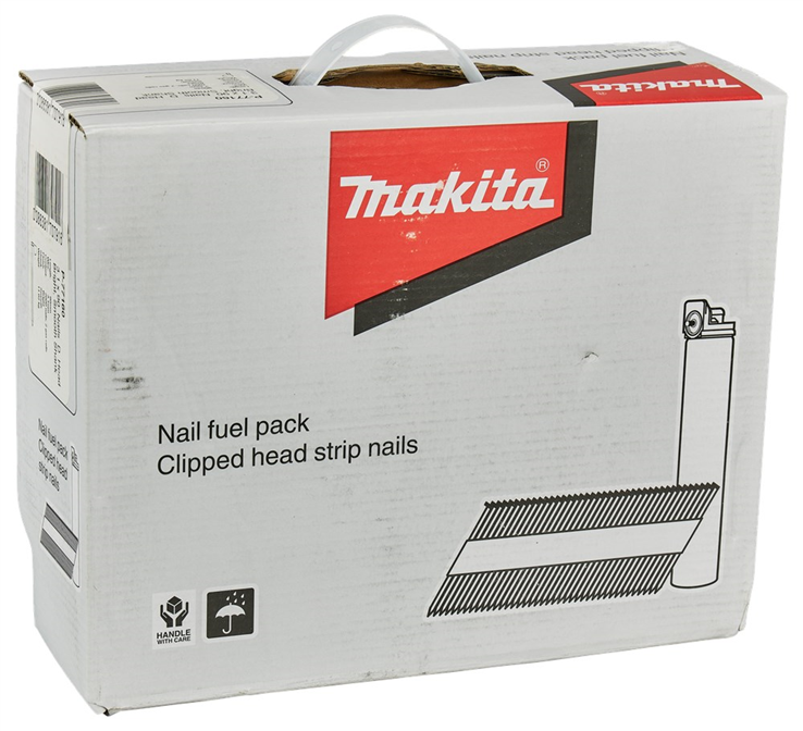 D-kopnagels schuin glad blank makita
