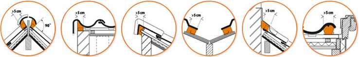 dakmortel flexim zwart