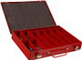 assortimentskoffer metaal rood kelfort-3