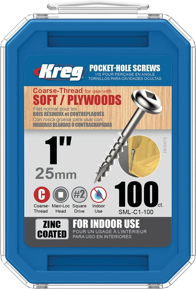 pockethole schroef verzinkt kreg