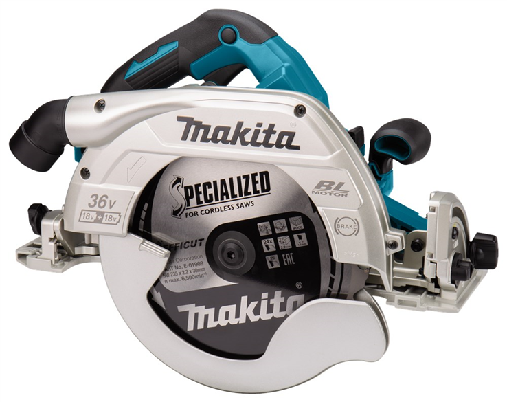 accu cirkelzaagmachine makita 235mm