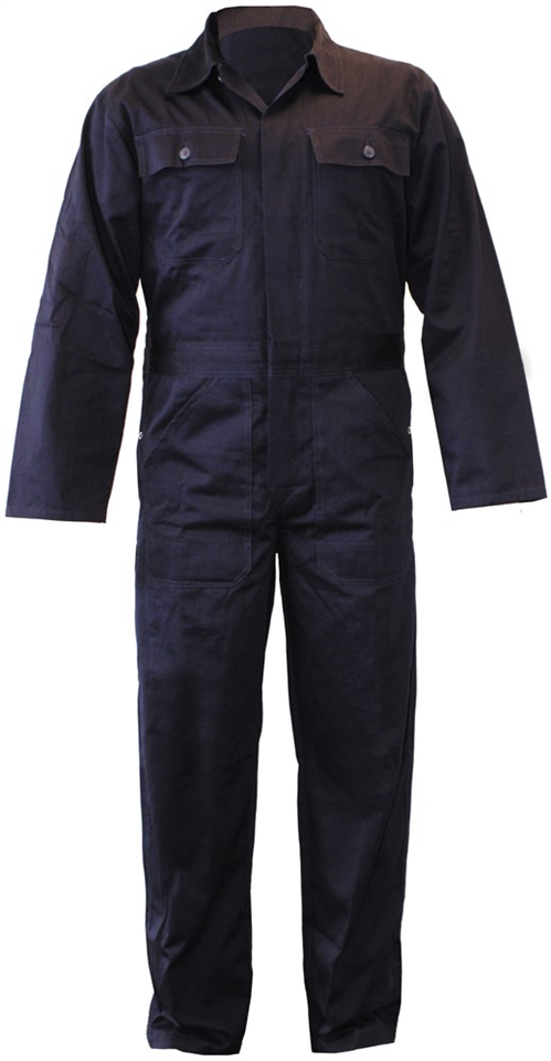 Overall Katoen - DONKERBLAUW  52