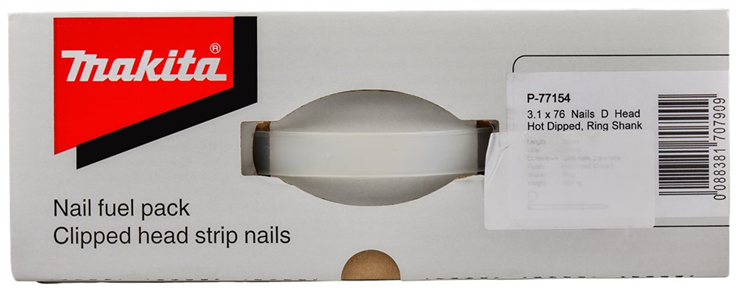 D-kopnagels schuin ring elvz makita