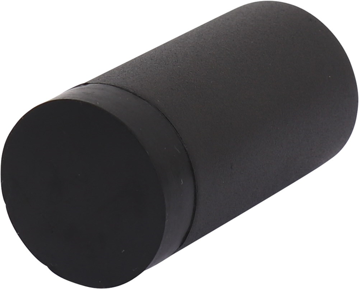 deurbuffer rvs a2 mat zwart oxloc