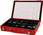 assortimentskoffer metaal rood kelfort-4