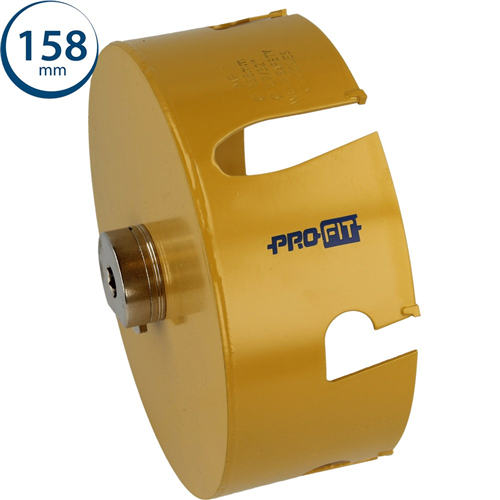 Gatzaag Multi Purpose Profit - Ø158X52MM CLICK&DRILL HEX 10MM