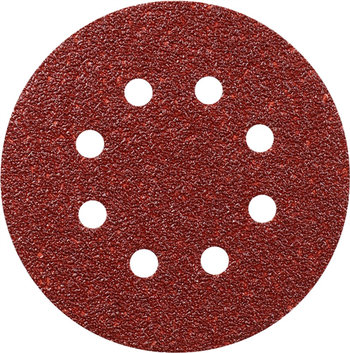 Schuurschijf Rood Kelfort - Ø125MM K  80 SET à 10 ST