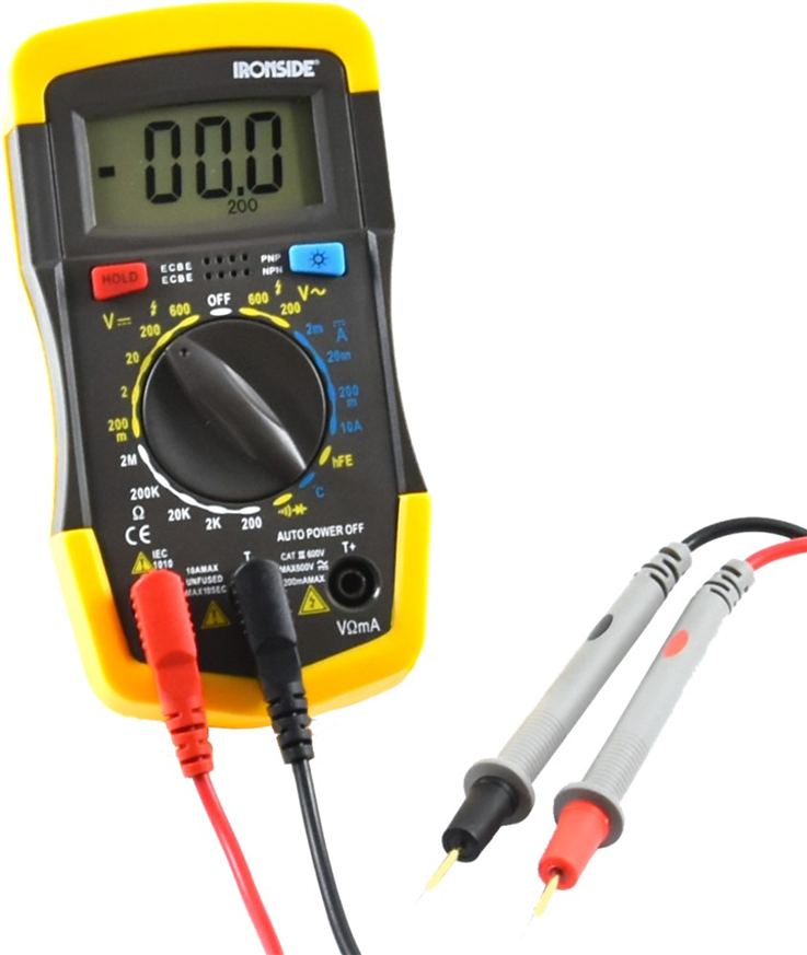 multimeter digitaal ironside
