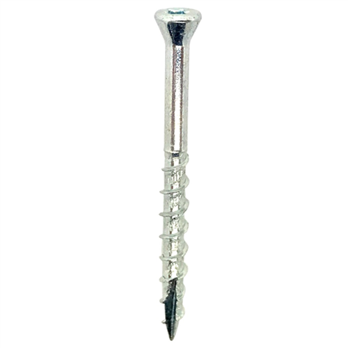 Glaslatschroef Blauw Verzinkt Woodies - 3.5X 40MM PK T10