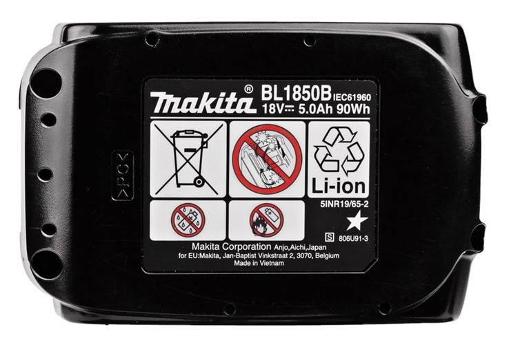 accu voor accumachine makita