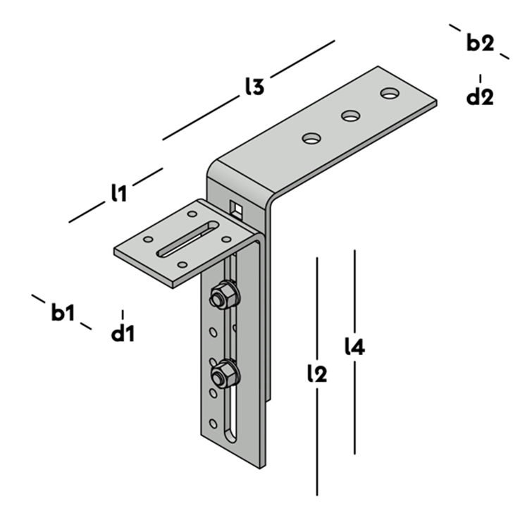 kozijnstelbeugel sv