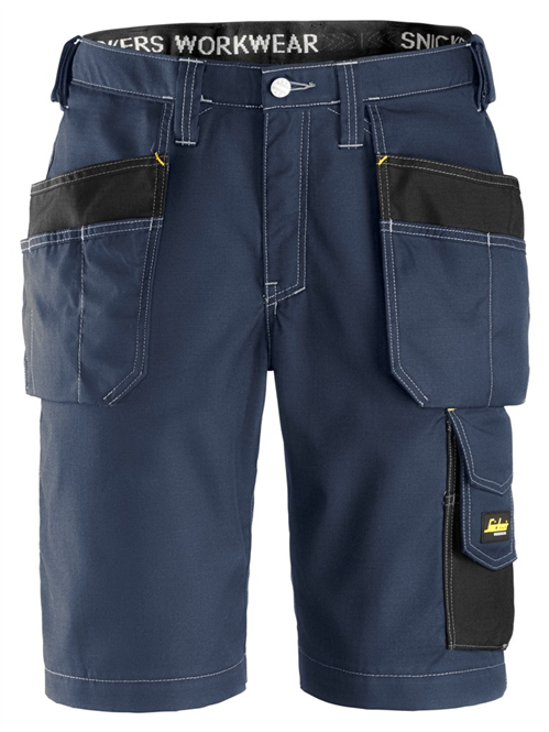 Short Ripstop Snickers - 3023 DONKERBLAUW/ZWART 044
