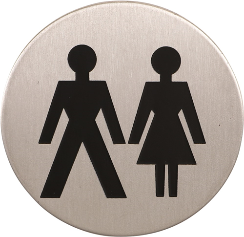 Pictogram Rvs A2 Oxloc - Ø75X1.5MM