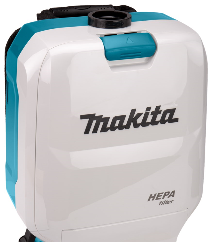 accu rugstofzuiger makita