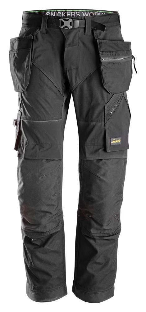 Werkbroek+ Flexiwork Snickers - 6902 ZWART 050