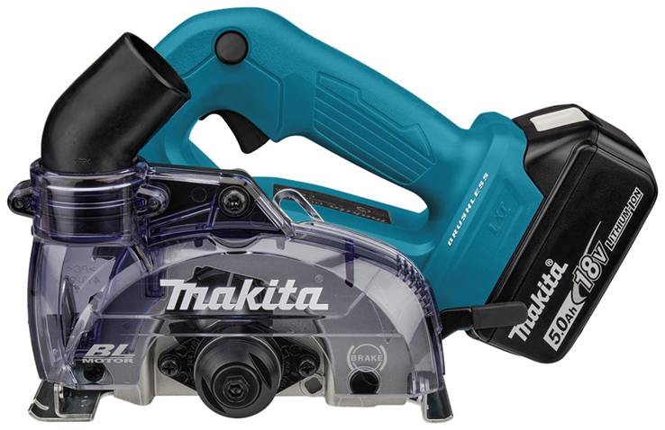 accu diamantsnijder droog makita 125mm